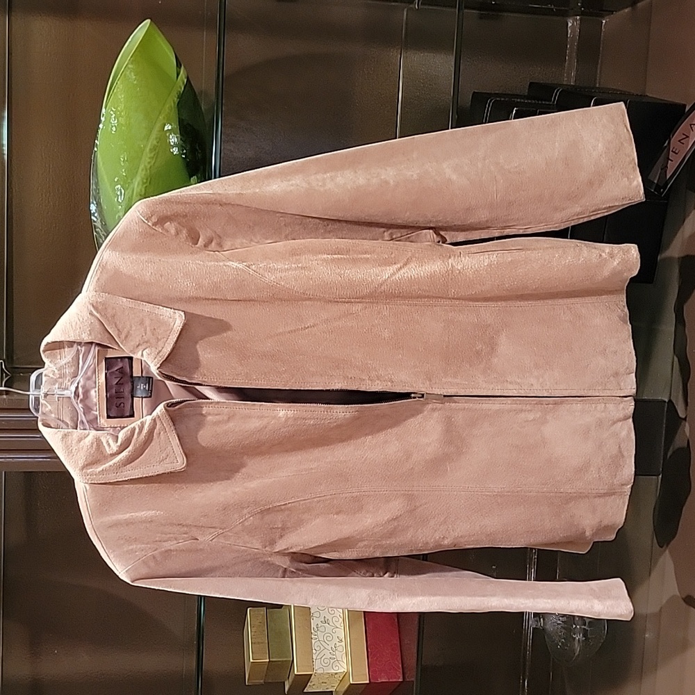 SIENA | Tan Suede Jacket